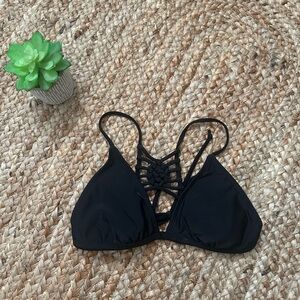 BLACK BIKINI TOP